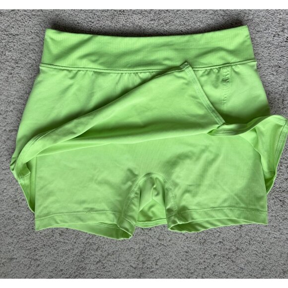 Nike Skirt Size Small Dr-Fit Court Victory Bright Lime Green Tennis Pickleball - Picture 11 of 13
